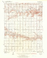Pence 1939 topographic map thumbnail