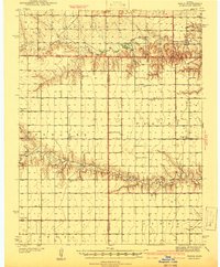 Pence 1941 topographic map thumbnail