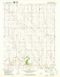 Quinter NW 1979 topographic map thumbnail