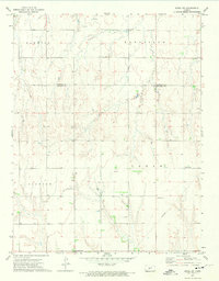 Rozel SW 1972 topographic map preview