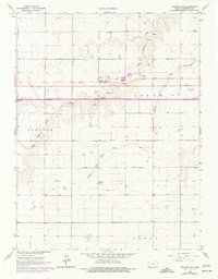 Ruleton SE 1966 topographic map thumbnail