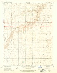 Ruleton SE 1966 topographic map preview