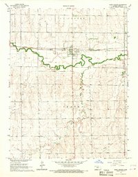 Rush Center 1966 topographic map thumbnail