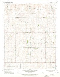 Rush Center SW 1970 topographic map thumbnail