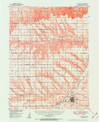 St. Francis 1951 topographic map thumbnail