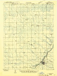 St. Francis 1943 topographic map thumbnail