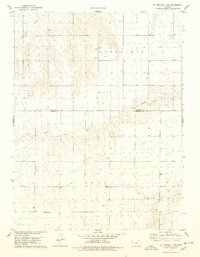 St. Francis 3 SW 1978 topographic map preview