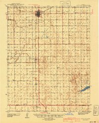 Scott City 1940 topographic map thumbnail