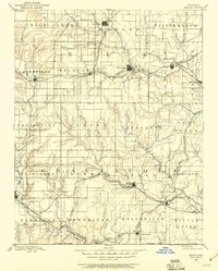 Sedan 1885 topographic map thumbnail