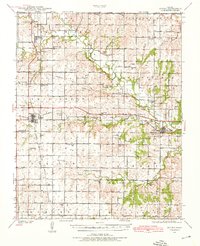 Severy 1939 topographic map thumbnail