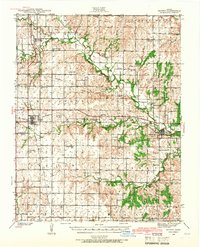 Severy 1939 topographic map thumbnail