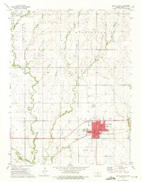 Smith Center 1973 topographic map thumbnail