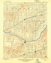 Spearville 1894 topographic map preview