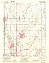 Valley Center 1960 topographic map thumbnail