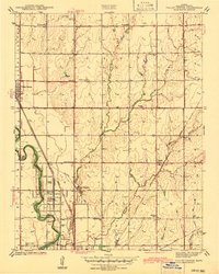 Valley Center 1942 topographic map thumbnail
