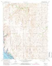 Venango 1957 topographic map preview