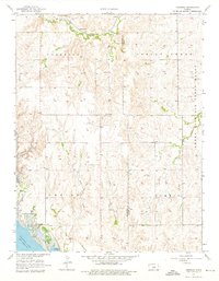 Venango 1957 topographic map preview
