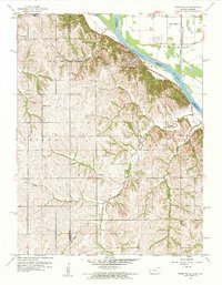 White Cloud 1959 topographic map preview