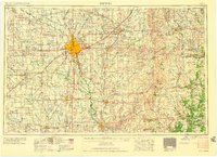 Wichita 1955 topographic map thumbnail