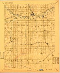 Abilene 1894 topographic map preview