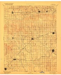 Anthony 1891 topographic map thumbnail