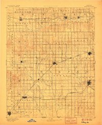 Anthony 1891 topographic map thumbnail