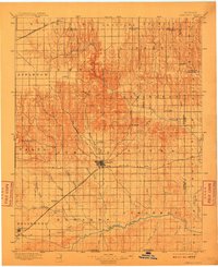 Ashland 1896 topographic map thumbnail