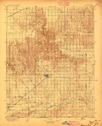 Ashland 1896 topographic map thumbnail