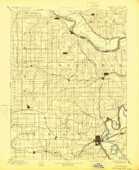 Atchison 1893 topographic map thumbnail