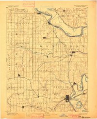 Atchison 1893 topographic map thumbnail