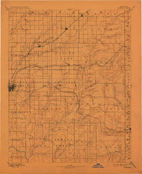 Burden 1889 topographic map thumbnail