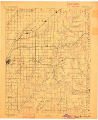 Burden 1889 topographic map thumbnail
