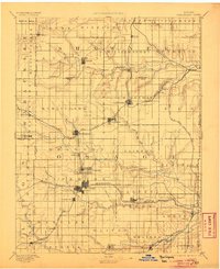 Burlingame 1894 topographic map thumbnail
