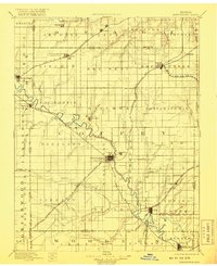 Burlington 1894 topographic map thumbnail