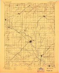 Burlington 1894 topographic map thumbnail