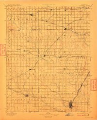 Caldwell 1897 topographic map thumbnail