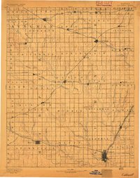Caldwell 1893 topographic map thumbnail