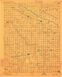 Cheney 1901 topographic map thumbnail