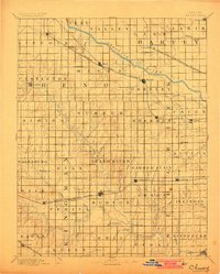 Cheney 1891 topographic map thumbnail