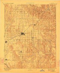 Coldwater 1892 topographic map preview