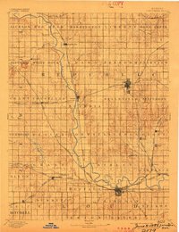 Concordia 1892 topographic map thumbnail