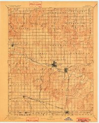 Ellsworth 1894 topographic map thumbnail