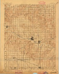 Ellsworth 1894 topographic map thumbnail