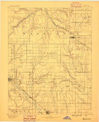 Eskridge 1889 topographic map thumbnail