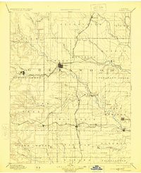 Eureka 1894 topographic map thumbnail