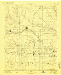 Eureka 1894 topographic map preview