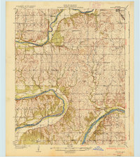 Belford 1936 topographic map thumbnail