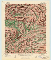 Bethel 1960 topographic map thumbnail