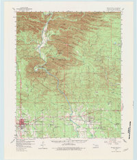Broken Bow 1959 topographic map thumbnail