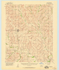 Butler 1957 topographic map thumbnail